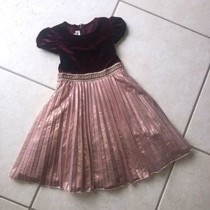 Beautiful Maroon Red Velvet Dress